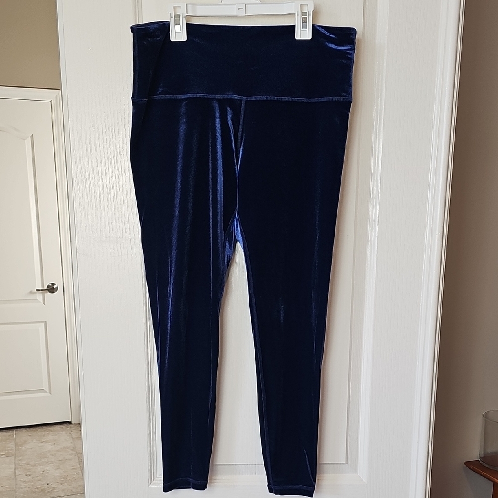 Athleta Velvet Leggings 1x